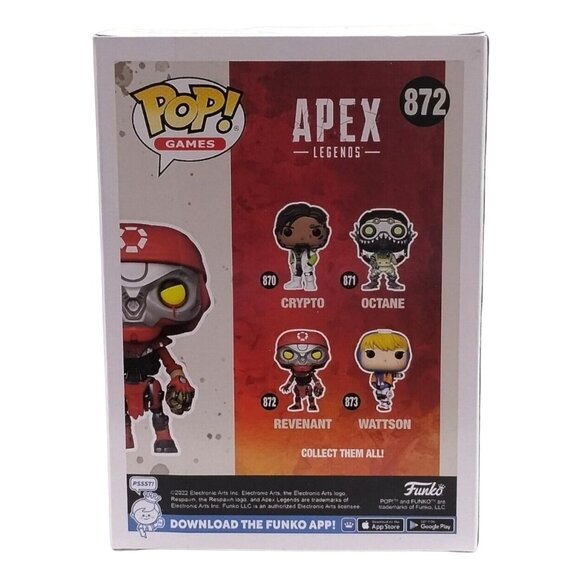 Funko POP Games Apex Legends Revenant S2 Vinyl 4 in Figure No 872 Figurine - Picture 2 of 6
